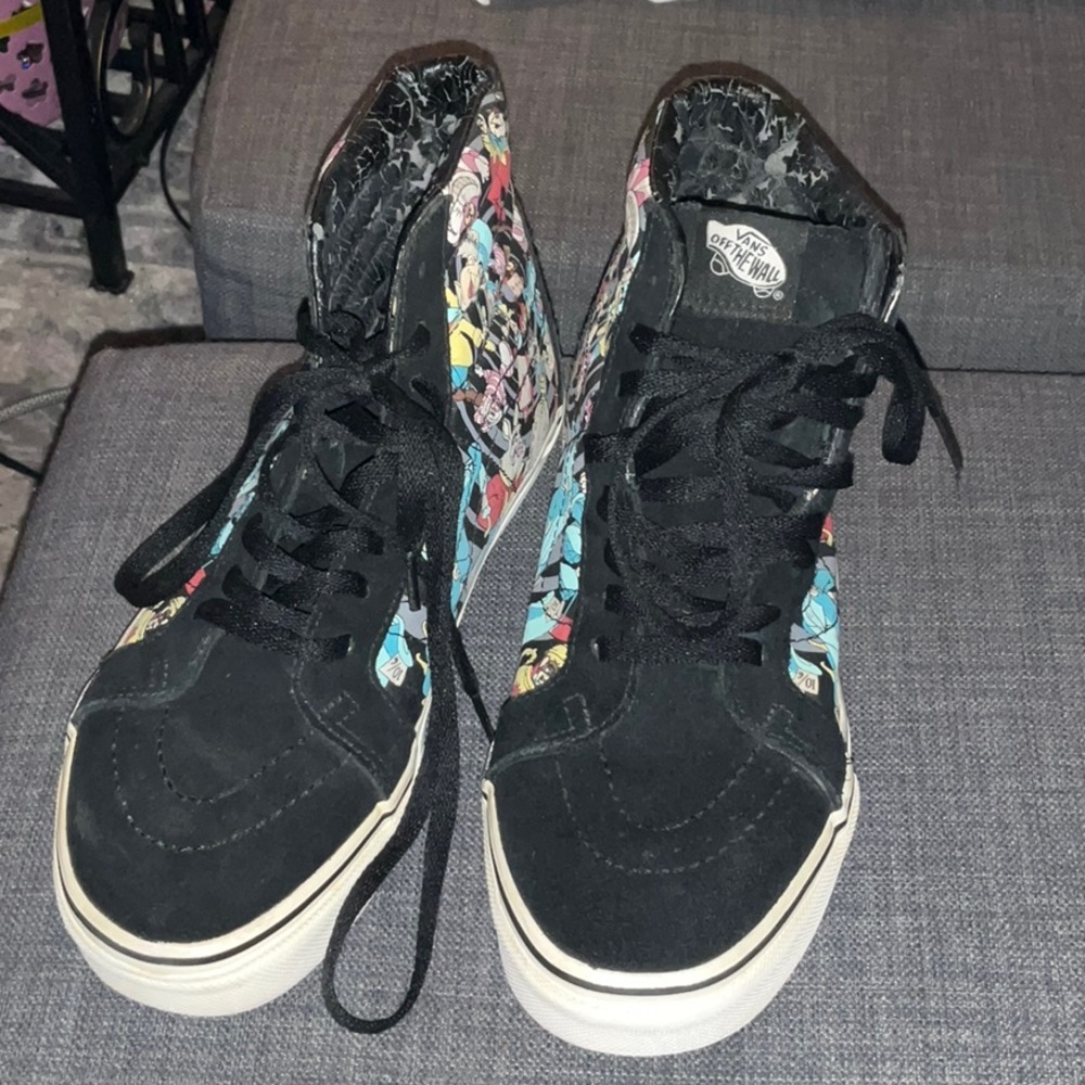 Alice in Wonderland Vans *Please read description*